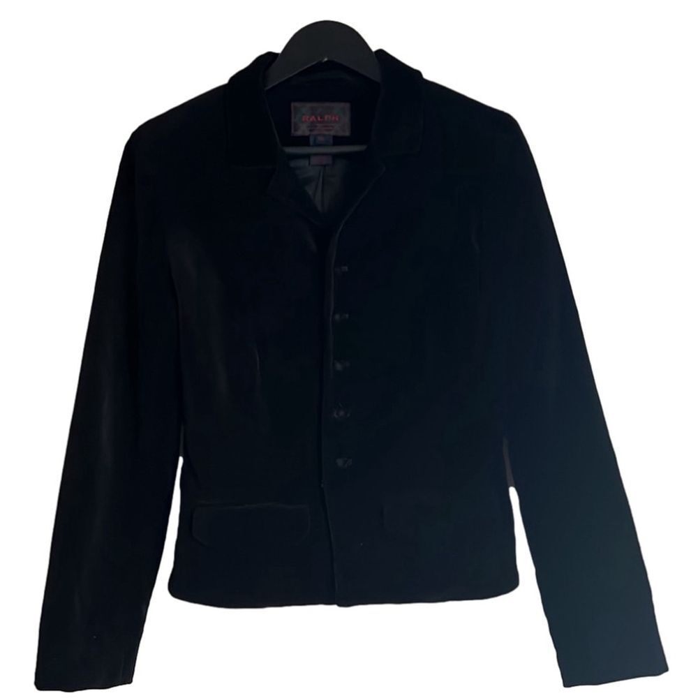 Ralph Lauren Vintage Velvet Blazer - Picture 2 of 9